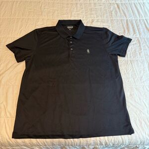 IZOD Golf Men's Black Polo Shirt, Size XL